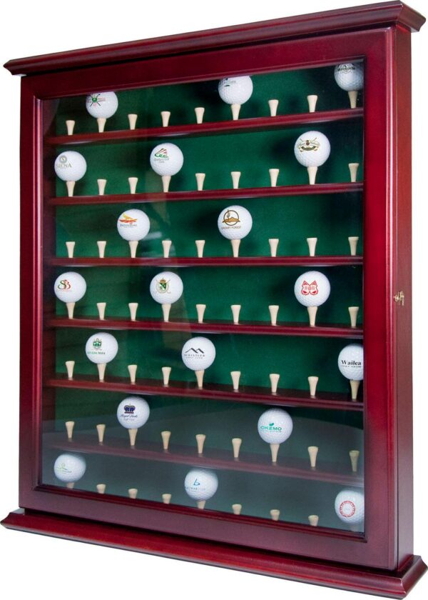 JEF World of Golf 63 Ball Display Cabinet