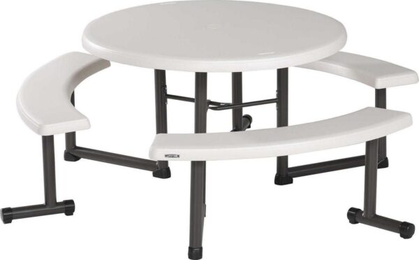 Lifetime 44-Inch Round Picnic-Table