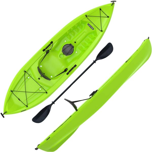 Lifetime Tioga 120 Angler Kayak with Paddle