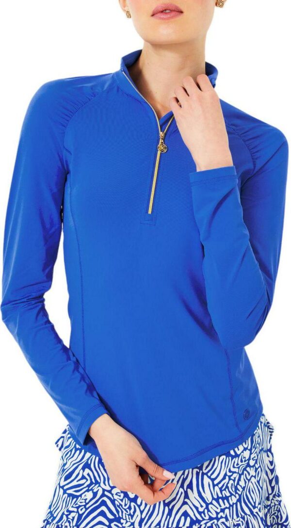 Lilly Pulitzer Women's Justine UPF 50+ Luxletic Golf 1/4 Zip