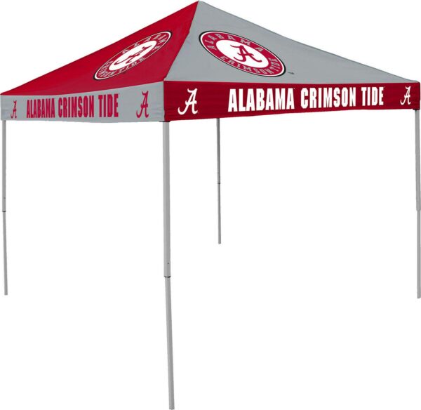 Logo Brands Alabama Crimson Tide Checkerboard 9'x9' Canopy Tent