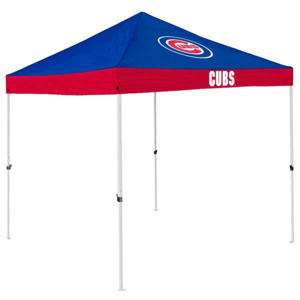 Logo Brands Chicago Cubs Pop Up 9'x9' Canopy Tent