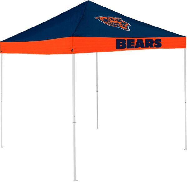 Logo Brands Chicago Bears Economy 9'x9' Canopy Tent