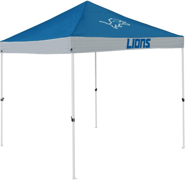 Logo Brands Detroit Lions Economy 9'x9' Canopy Tent