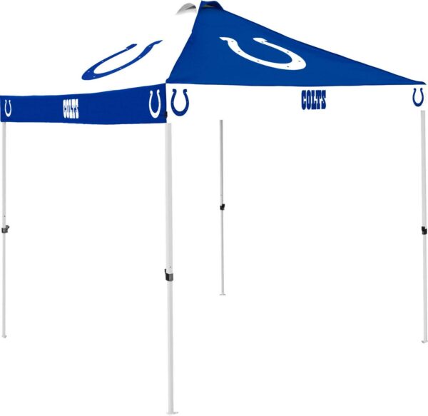 Logo Brands Indianapolis Colts Checkerboard 9'x9' Canopy Tent