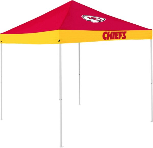 Logo Brands Kansas City Chiefs Economy 9'x9' Canopy Tent