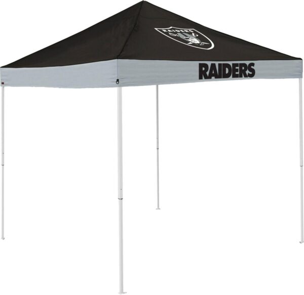 Logo Brands Las Vegas Raiders Economy 9'x9' Canopy Tent