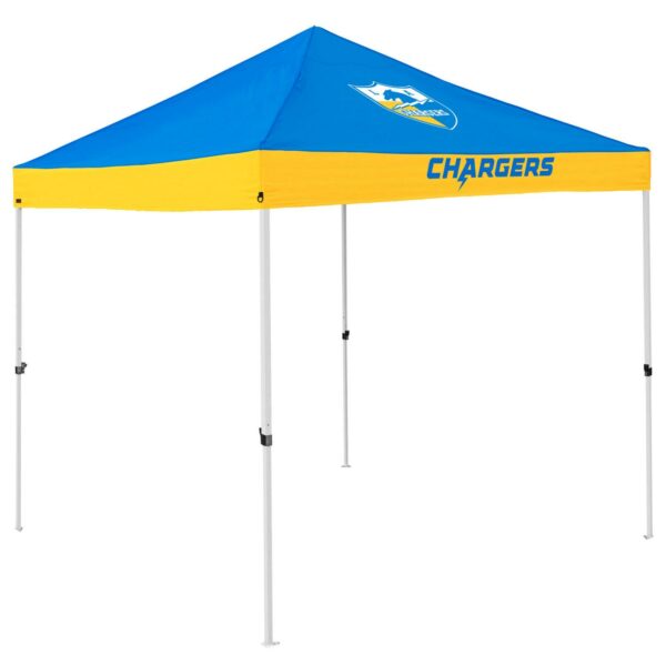 Logo Brands Los Angeles Chargers Pop Up 9'x9' Canopy Tent