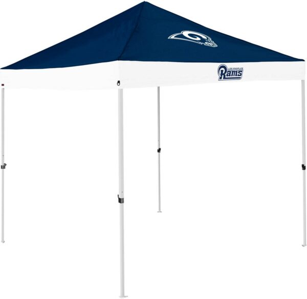 Logo Brands Los Angeles Rams Economy 9'x9' Canopy Tent