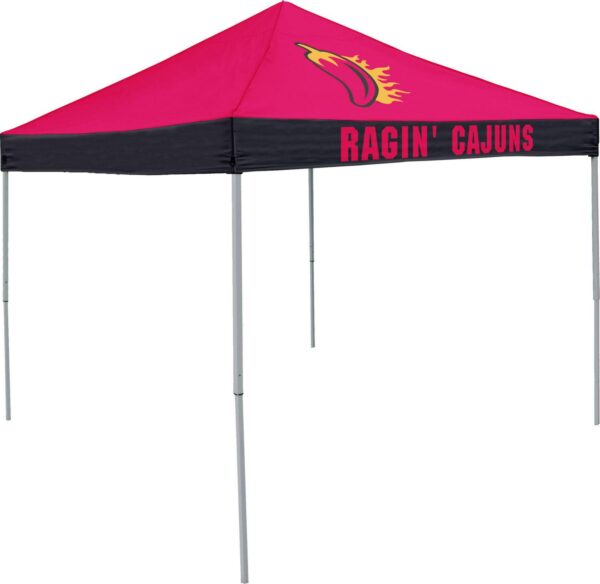 Logo Brands Louisiana-Lafayette Ragin' Cajuns Economy 9'x9' Canopy Tent