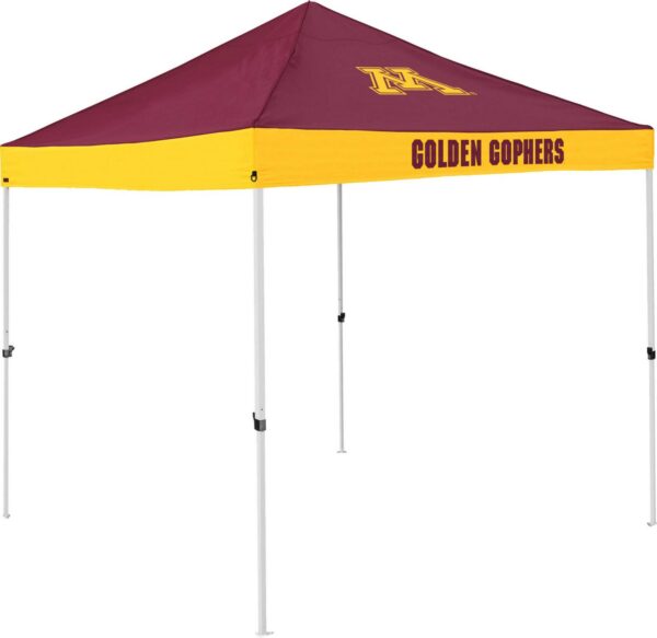 Logo Brands Minnesota Golden Gophers Economy 9'x9' Canopy Tent