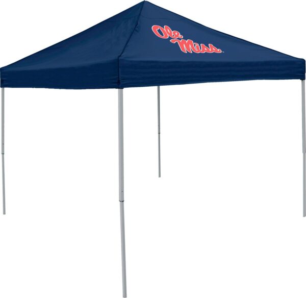 Logo Brands Ole Miss Rebels Two-Logo 9'x9' Canopy Tent