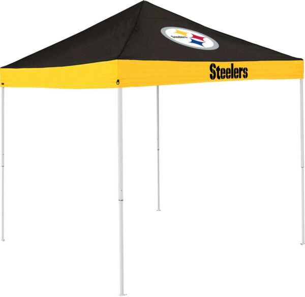 Logo Brands Pittsburgh Steelers Economy 9'x9' Canopy Tent