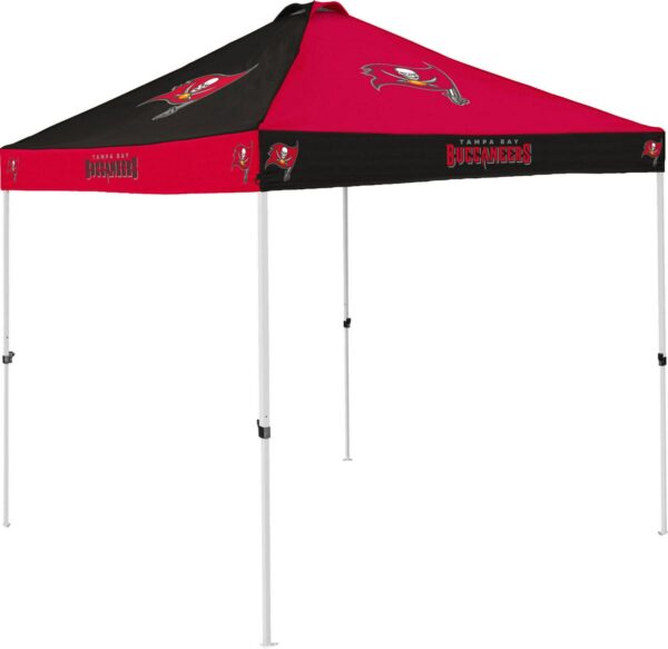 Logo Brands Tampa Bay Buccaneers Checkerboard 9'x9' Canopy Tent