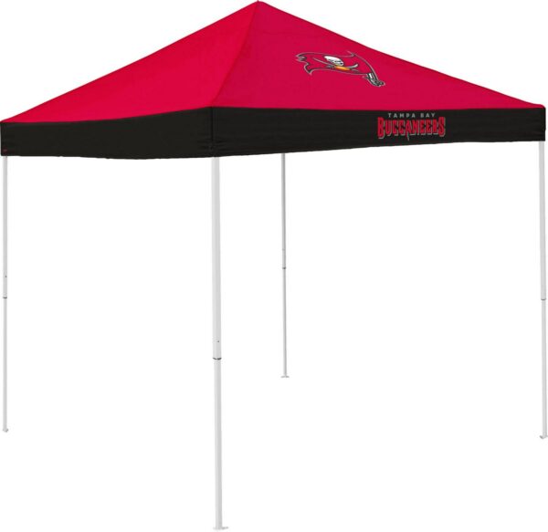 Logo Brands Tampa Bay Buccaneers Economy 9'x9' Canopy Tent