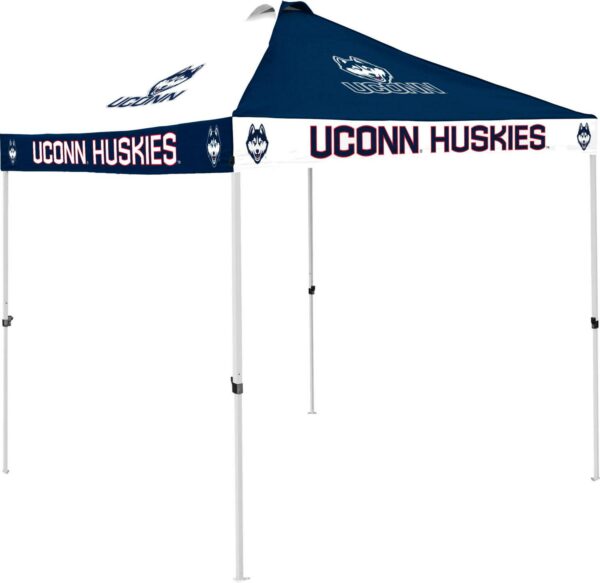 Logo Brands UConn Huskies Checkerboard 9'x9' Canopy Tent