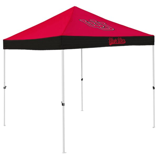 Logo Brands Utah Utes Economy 9'x9' Canopy Tent