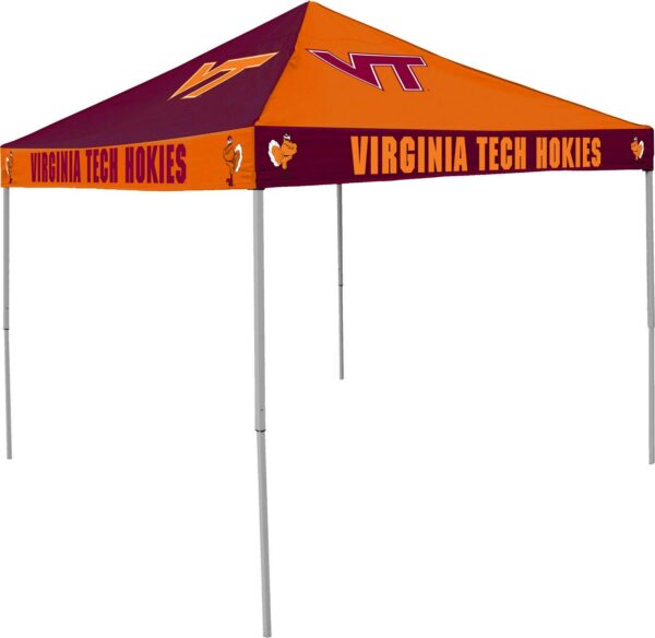 Logo Brands Virginia Tech Hokies Checkerboard Canopy