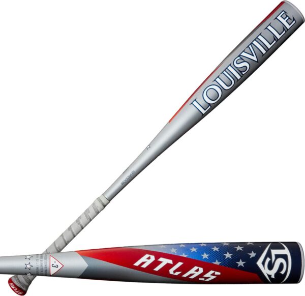 Louisville Slugger Atlas Patriot Limited Edition BBCOR Bat 2025 (-3)