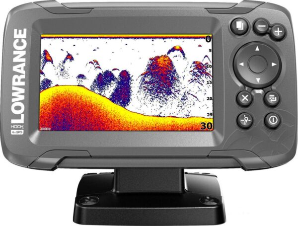 Lowrance HOOK2-4x GPS Fish Finder with Bullet Transducer (000-14014-001)