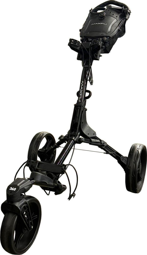 Maxfli 3-Wheel 360 Push Cart