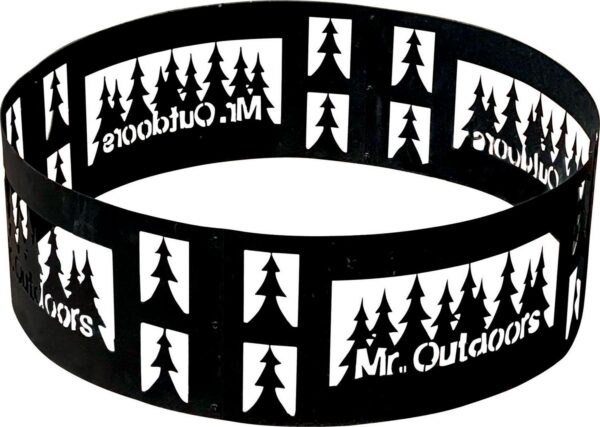 Mr. Outdoors Cookout Portable Wood Burning Fire Ring