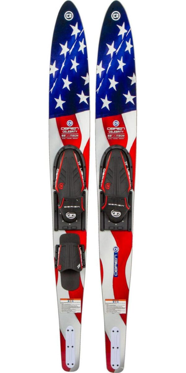 O'Brien Celebrity Combo Flag Water Skis