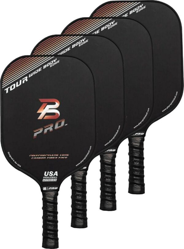 PB Pro Tour Widebody Edge Paddle 4 Pack