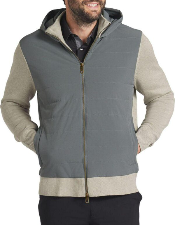 PUMA Men's Clubhouse Hybrid Full-Zip Golf Jacket