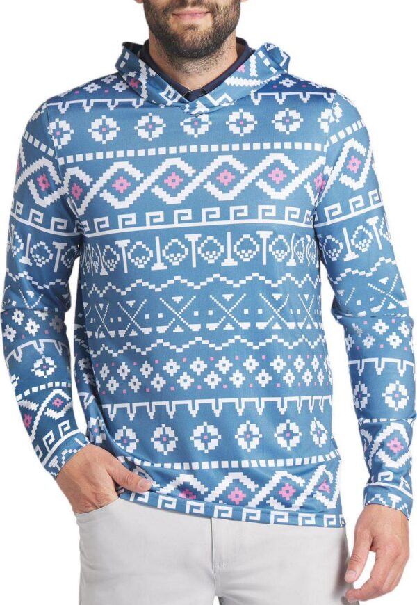 PUMA Men's Fair Isle Golf Hoodie