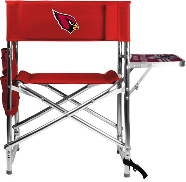 Picnic Time Arizona Cardinals Red Chair with Table