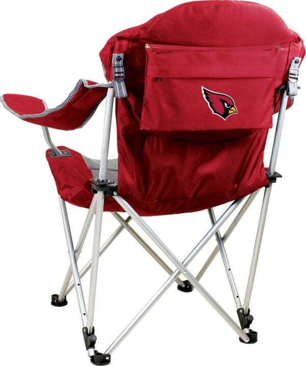 Picnic Time Arizona Cardinals Red Recline Chair