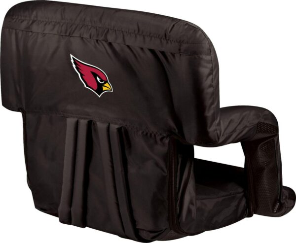 Picnic Time Arizona Cardinals Black Reclining Stadium Seat