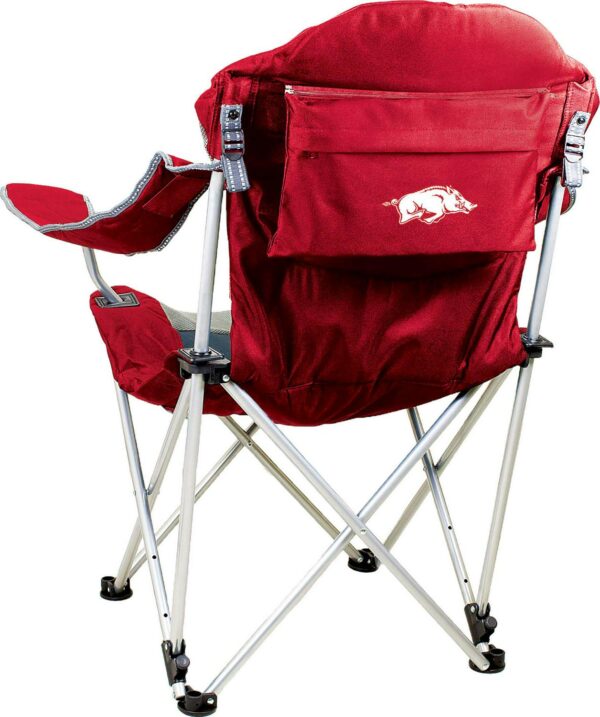 Picnic Time Arkansas Razorbacks Reclining Camp Chair