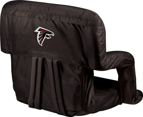 Picnic Time Atlanta Falcons Black Reclining Stadium Seat