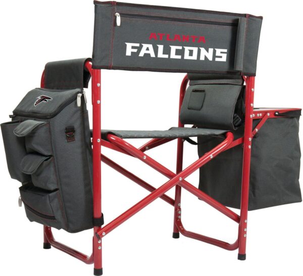 Picnic Time Atlanta Falcons Red All-In-One Chair