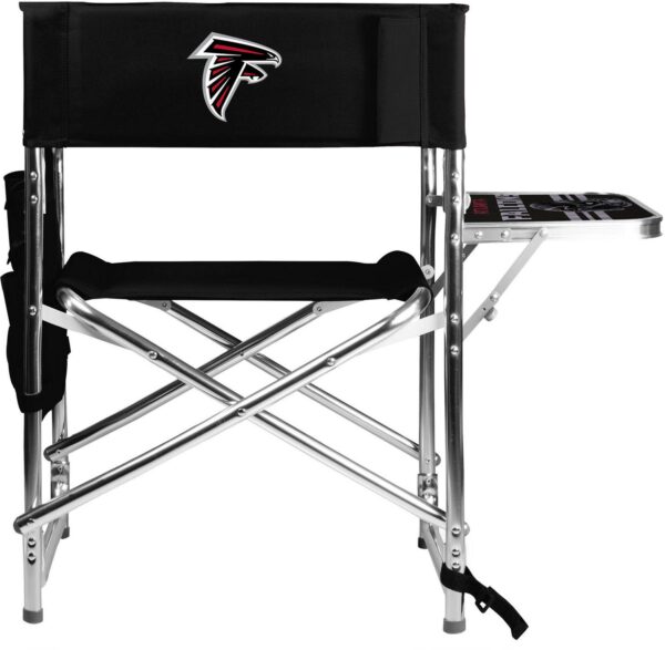 Picnic Time Atlanta Falcons Chair with Table