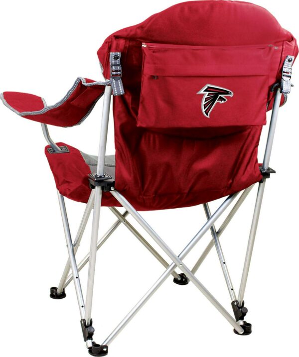 Picnic Time Atlanta Falcons Red Recline Chair