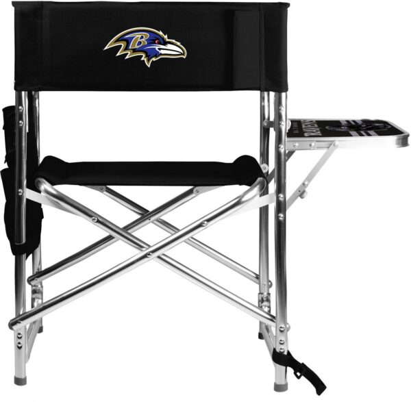 Picnic Time Baltimore Ravens Chair with Table