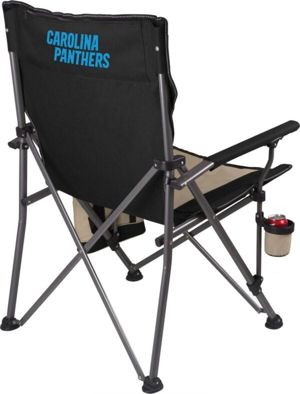 Picnic Time Carolina Panthers XL Cooler Camp Chair