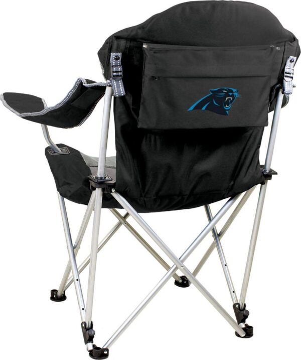 Picnic Time Carolina Panthers Recline Camp Chair