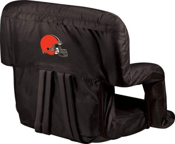 Picnic Time Cleveland Browns Black Reclining Stadium Seat