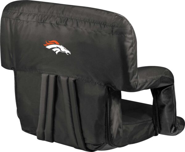 Picnic Time Denver Broncos Black Reclining Stadium Seat