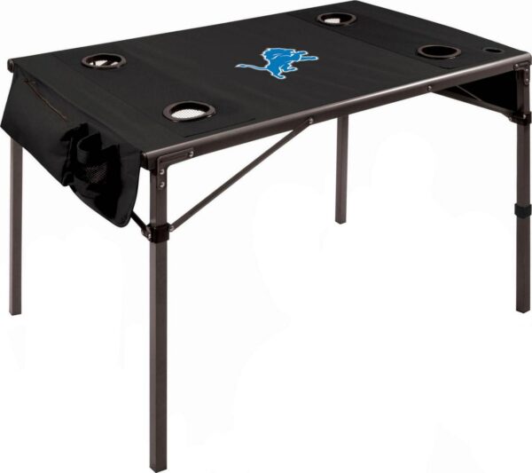 Picnic Time Detroit Lions Portable Travel Folding Table