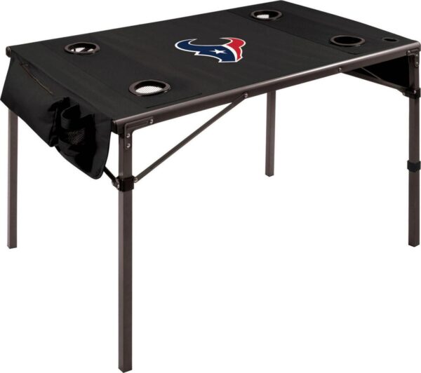 Picnic Time Houston Texans Portable Travel Folding Table