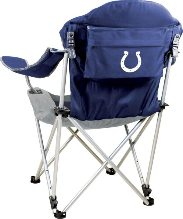 Picnic Time Indianapolis Colts Navy Recline Chair