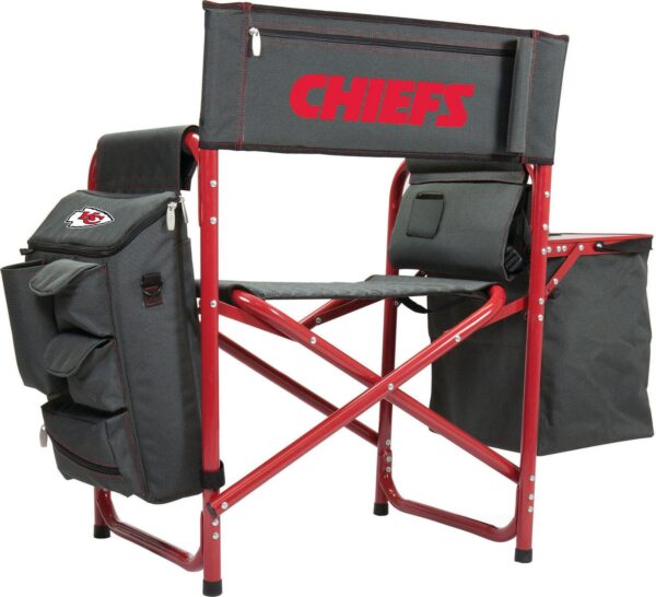 Picnic Time Kansas City Chiefs Red All-In-One Chair