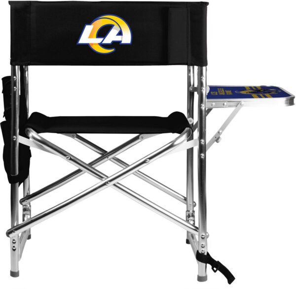 Picnic Time Los Angeles Rams Chair with Table