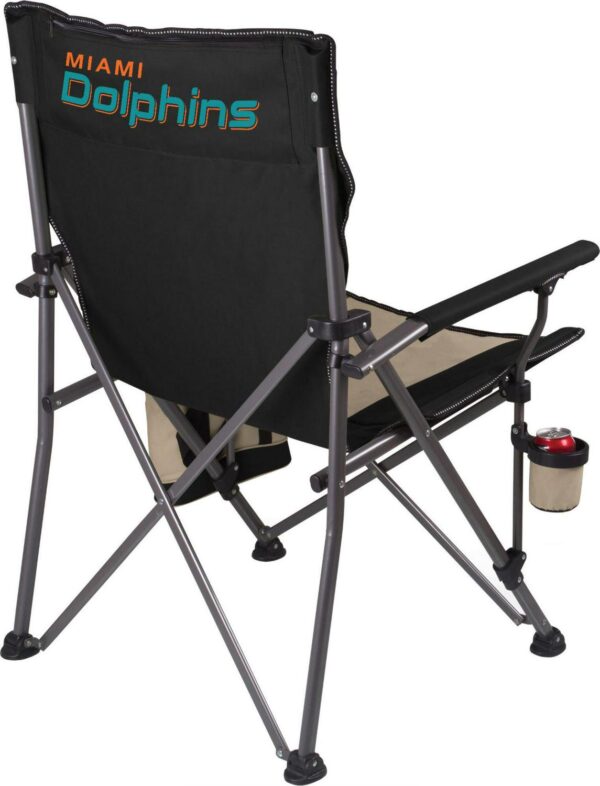 Picnic Time Miami Dolphins XL Cooler Camp Chair