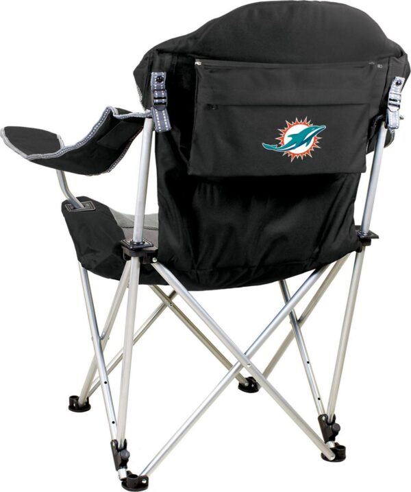 Picnic Time Miami Dolphins Recline Camp Chair